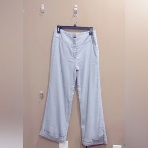 Le chateau Wide Leg Linen Pant